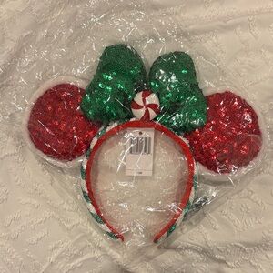 Festive Sequin Disney Mouse Ears Headband